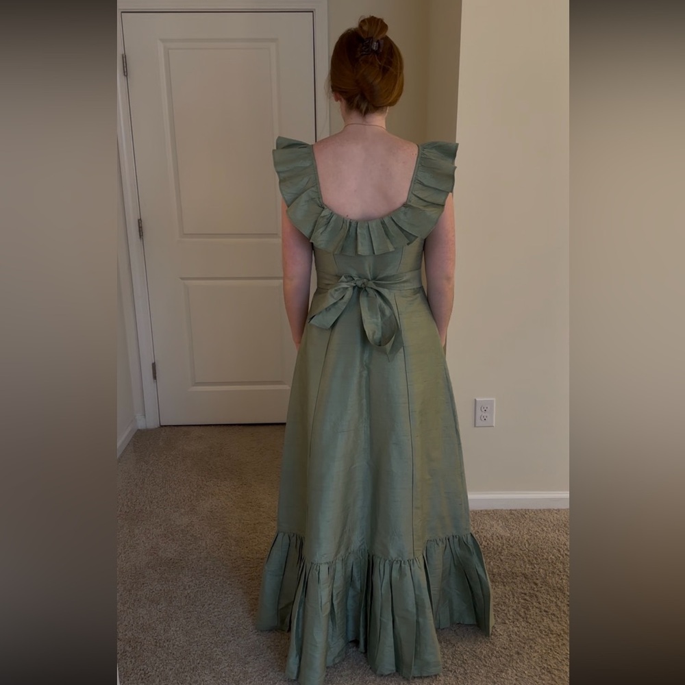 Sage Camille Dress by Louise New York - Picture 3 of 4